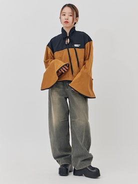 「STUDIOUS（ステュディオス）のアイテム」を使った、STUDIOUS STAFFさん（レディース・152cm）の秋コーディネート