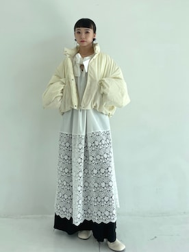 「CLANE（クラネ）のアイテム（ジャケット/アウター）」を使った、STUDIOUS STAFFさん（レディース・156cm）の秋コーディネート