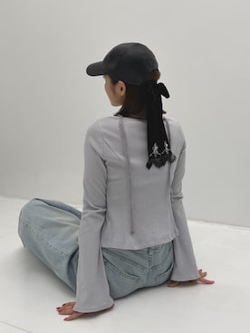 「STUDIOUS(ステュディオス)のアイテム(パンツ)」を使った、STUDIOUS STAFFさん(レディース・165cm)の秋コーディネート