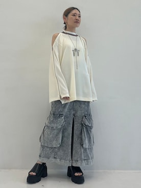 STUDIOUS STAFFさん（レディース・154cm）の夏コーディネート