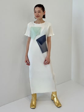 「STUDIOUS（ステュディオス）のアイテム（ワンピース/ドレス）」を使った、STUDIOUS STAFFさん（レディース・154cm）の春コーディネート