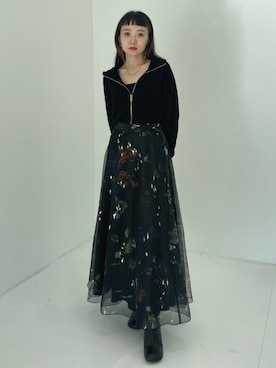 「STUDIOUS（ステュディオス）のアイテム」を使った、STUDIOUS STAFFさん（レディース・156cm）の秋コーディネート