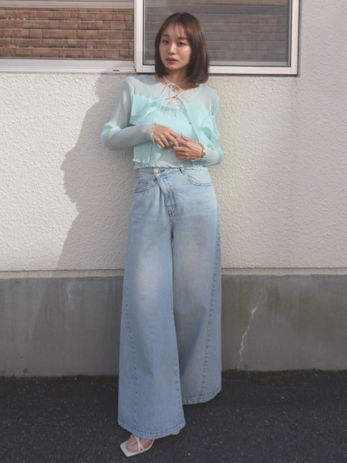 kotohayokozawa/コトハヨコザワ】《STUDIOUS別注》SHEER CAMISOLE