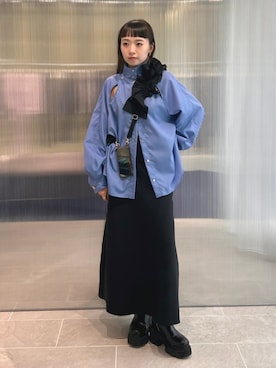 「STUDIOUS（ステュディオス）のアイテム」を使った、STUDIOUS STAFFさん（レディース・156cm）の秋コーディネート