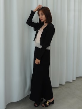 「STUDIOUS(ステュディオス)のアイテム」を使った、STUDIOUS STAFFさん(レディース・165cm)の春コーディネート