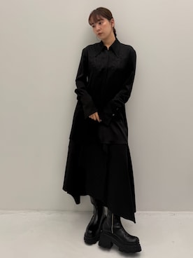 「FETICO（フェティコ）のアイテム」を使った、STUDIOUS STAFFさん（レディース・160cm）の秋コーディネート