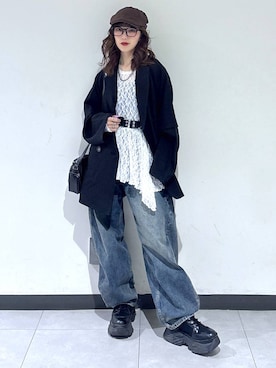 saeさん（レディース・152cm）の春コーディネート