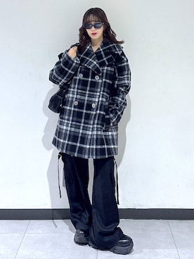 「PAGEBOY（ページボーイ）のアイテム（バッグ）」を使った、saeさん（レディース・152cm）の冬コーディネート