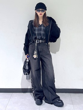 saeさん（レディース・152cm）の秋コーディネート
