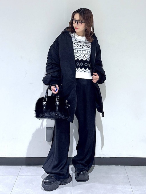 モンスターパーカーコート　PAGEBOY PAGEBOY（ページボーイ） ブルゾン アウター モンスターパーカーコート