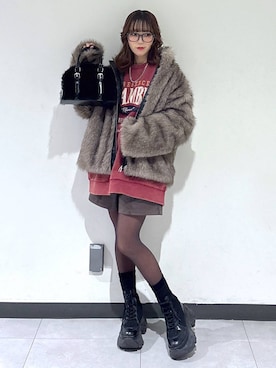 saeさん(レディース・152cm)の冬コーディネート