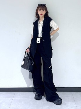 saeさん（レディース・152cm）の夏コーディネート