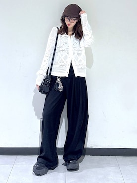 「PAGEBOY（ページボーイ）のアイテム」を使った、saeさん（レディース・152cm）の春コーディネート