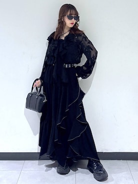 「PAGEBOY（ページボーイ）のアイテム（トップス）」を使った、saeさん（レディース・152cm）の春コーディネート