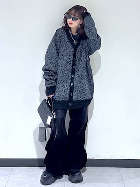「PAGEBOY（ページボーイ）の【選べる着丈/前後2WAY/マシンウォッシャブル】マルチWAYネックプルオーバー/ニット（ニット/セーター）」を使った、saeさん（レディース・152cm）の秋コーディネート