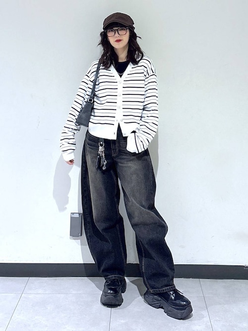 レースアップソックスブーツ