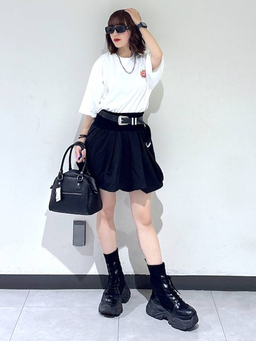 pinue バルーンポケットミニスカート バルーンポケットミニスカート（IVORY） - PINUE