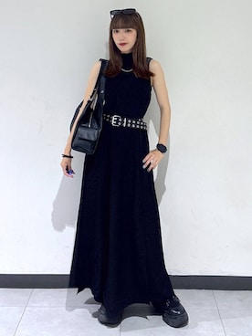 「PAGEBOY（ページボーイ）のアイテム（ワンピース）」を使った、saeさん（レディース・152cm）の夏コーディネート