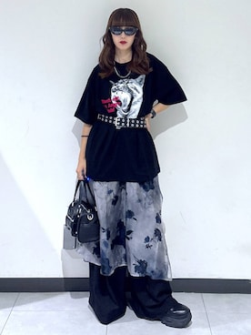 「PAGEBOY（ページボーイ）のアイテム（ワンピース）」を使った、saeさん（レディース・152cm）の夏コーディネート