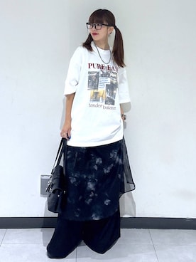 「PAGEBOY（ページボーイ）のアイテム」を使った、saeさん（レディース・152cm）の夏コーディネート