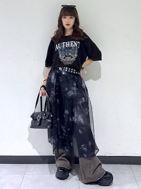 「PAGEBOY（ページボーイ）のアイテム（ワンピース）」を使った、saeさん（レディース・152cm）の夏コーディネート