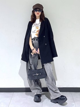 saeさん（レディース・152cm）の春コーディネート