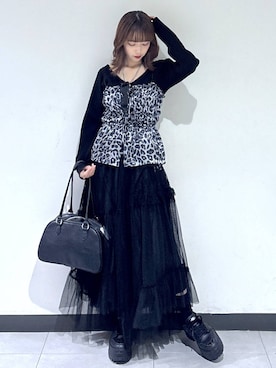 「アイテム（キャミソール、その他）」を使った、saeさん（レディース・152cm）の秋コーディネート