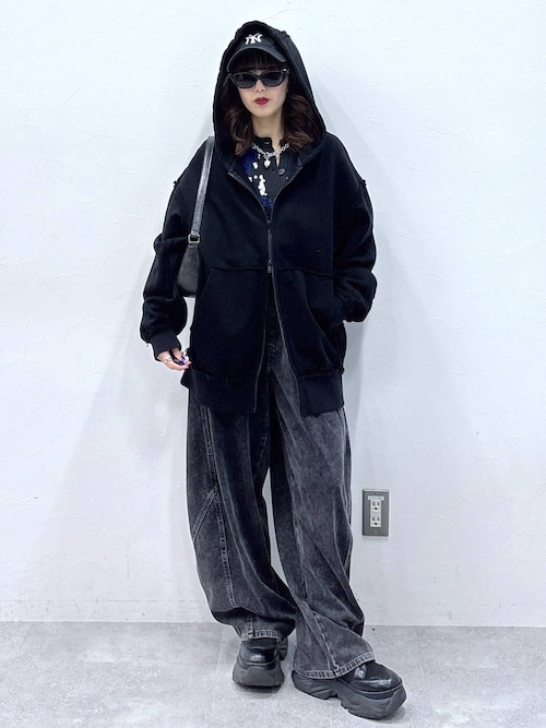 レースアップソックスブーツ