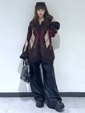 「PBLIM（ページボーイリム）のアイテム」を使った、saeさん（レディース・152cm）の秋コーディネート