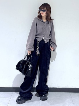 saeさん（レディース・152cm）の冬コーディネート