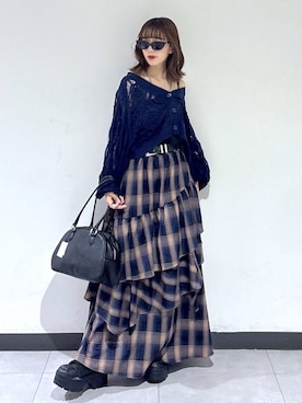 「PAGEBOY（ページボーイ）のアイテム」を使った、saeさん（レディース・152cm）の秋コーディネート