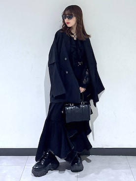 「PAGEBOY（ページボーイ）のアイテム（ジャケット/アウター）」を使った、saeさん（レディース・152cm）の春コーディネート