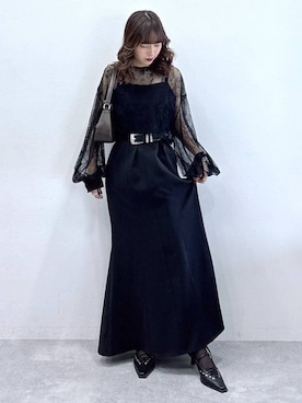 saeさん（レディース・152cm）の冬コーディネート