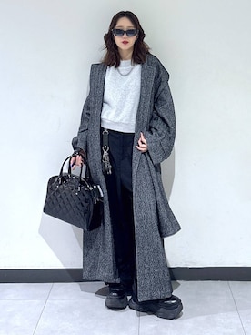 saeさん（レディース・152cm）の冬コーディネート