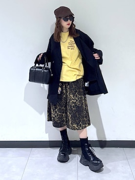 「PAGEBOY（ページボーイ）のアイテム（ジャケット/アウター）」を使った、saeさん（レディース・152cm）の春コーディネート