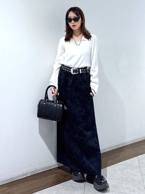 レースアップソックスブーツ