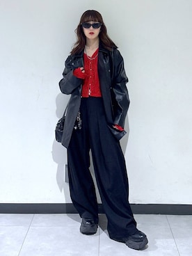 「PBLIM（ページボーイリム）のアイテム」を使った、saeさん（レディース・152cm）の春コーディネート