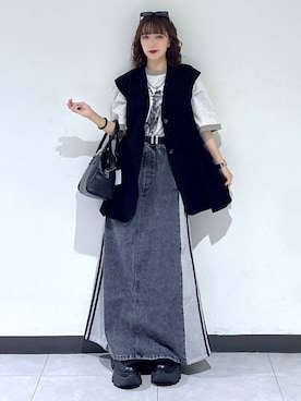 saeさん（レディース・152cm）の夏コーディネート