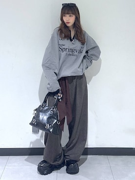 「PBLIM（ページボーイリム）のアイテム」を使った、saeさん（レディース・152cm）の秋コーディネート