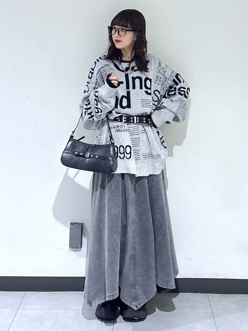 レースアップソックスブーツ