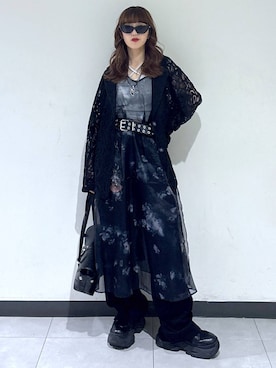 「PAGEBOY（ページボーイ）のアイテム（ワンピース）」を使った、saeさん（レディース・152cm）の夏コーディネート