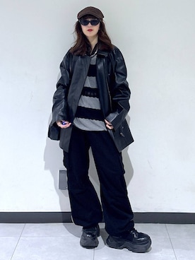 saeさん（レディース・152cm）の春コーディネート