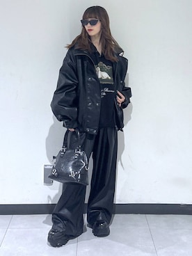 「PBLIM（ページボーイリム）のアイテム」を使った、saeさん（レディース・152cm）の秋コーディネート