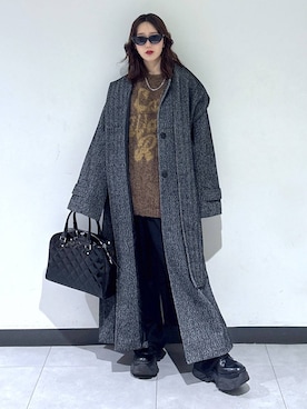 saeさん（レディース・152cm）の冬コーディネート