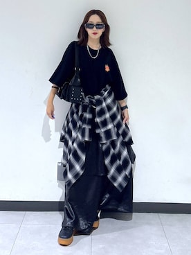 「アイテム（シューズ）」を使った、saeさん（レディース・152cm・20代）の夏コーディネート