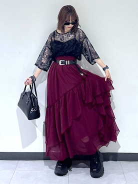 saeさん（レディース・152cm）の夏コーディネート