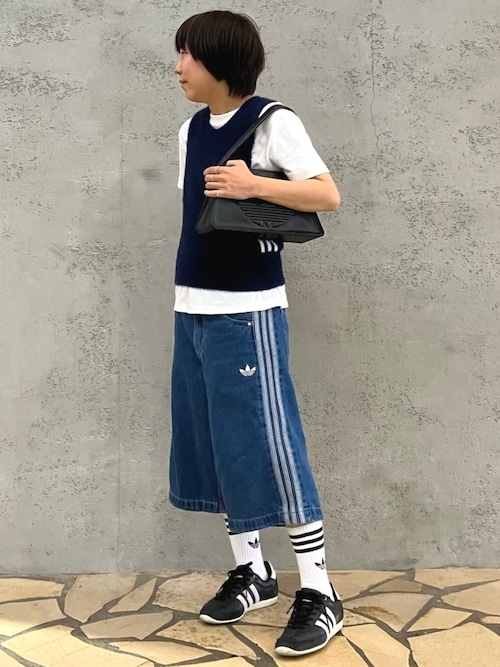 アディカラー デニム ファイヤーバードショーツ / ハーフパンツ
