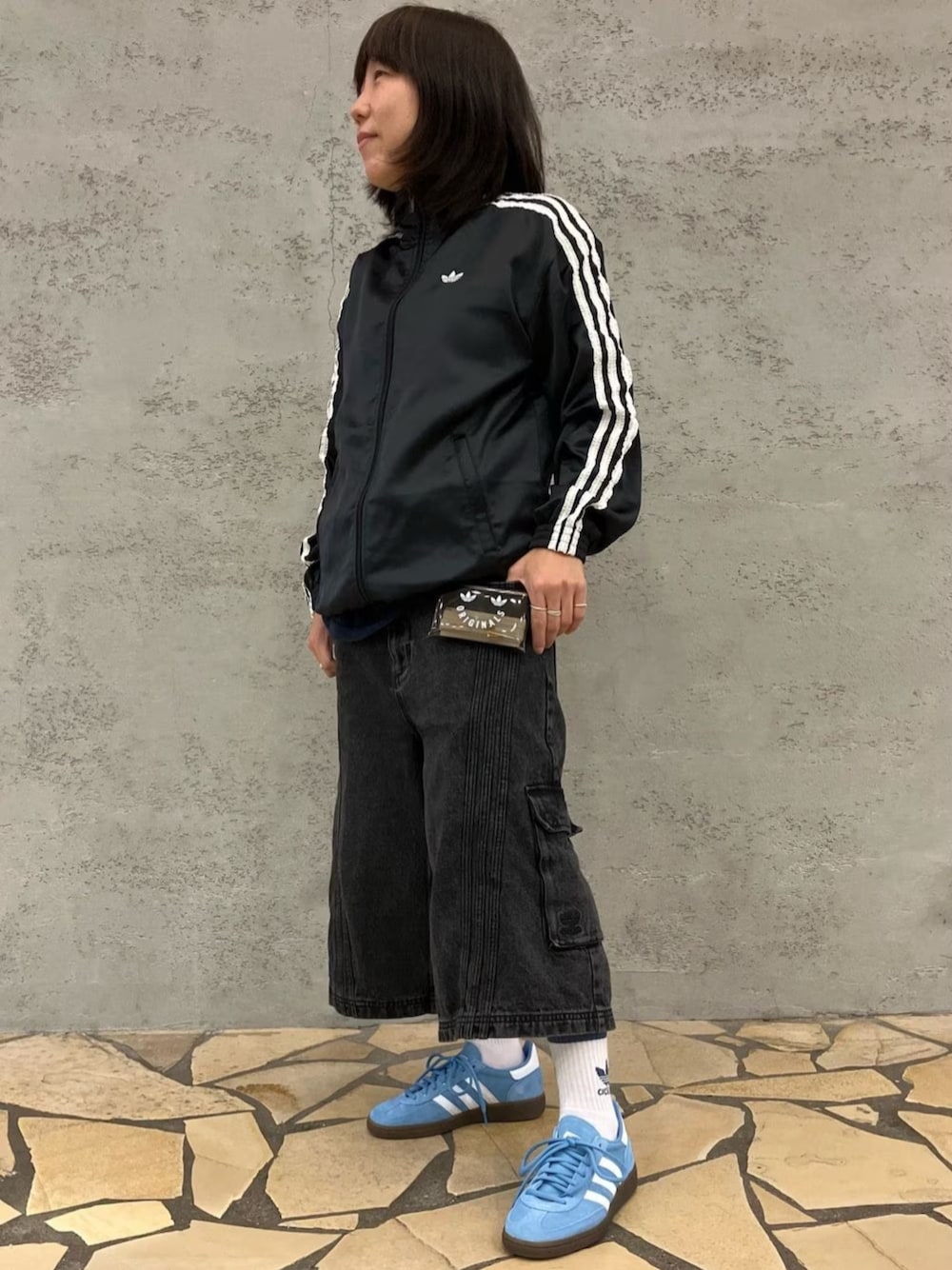 adidas（アディダス）の「Adilenium シーズン2 デニムカプリ