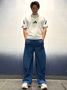 「ジム・トレーニング」｜HDさん（メンズ・170cm）の春コーディネート