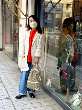 「いまどきジャケット写真」｜「アイテム（その他アウター）」を使った、323211yyさん（レディース・148cm）の春コーディネート